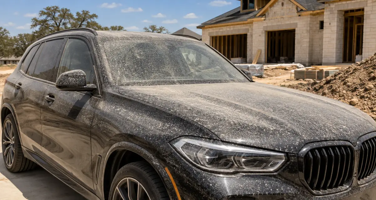 How Do You Safely Remove Construction Dust From Your Car Without Scratching It?